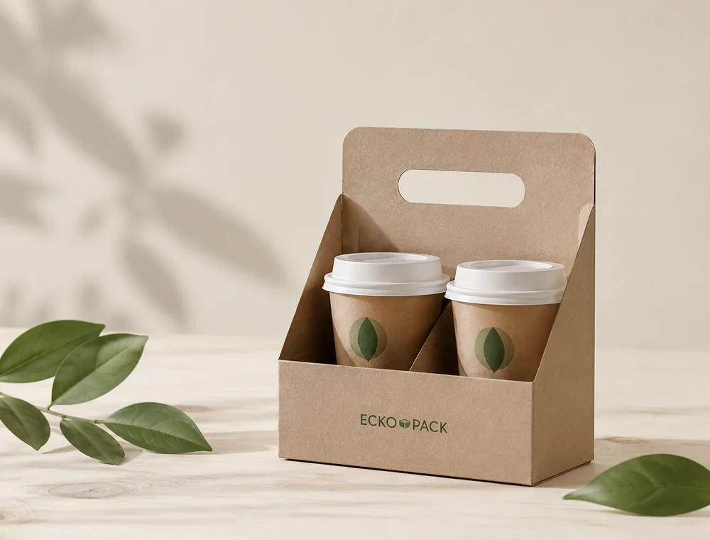 Nachhaltige EckoPack Food-Service-Verpackung